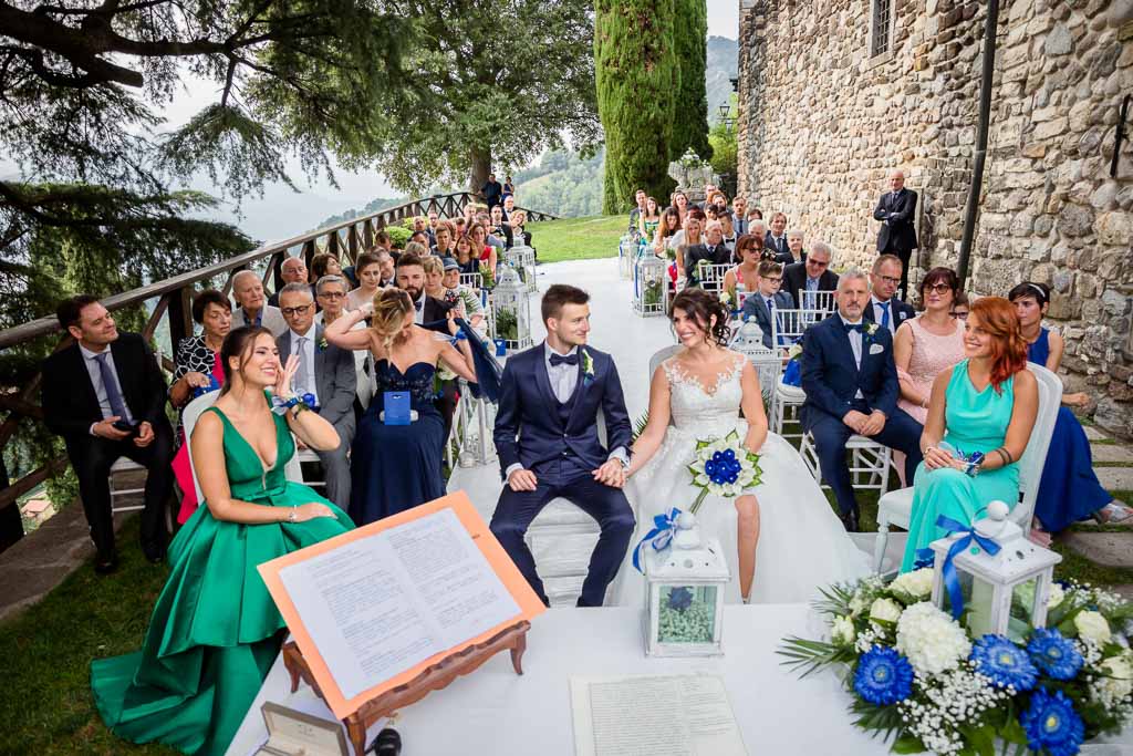 Matrimonio Castello di Rossino di Lecco Claudia e Jacopo