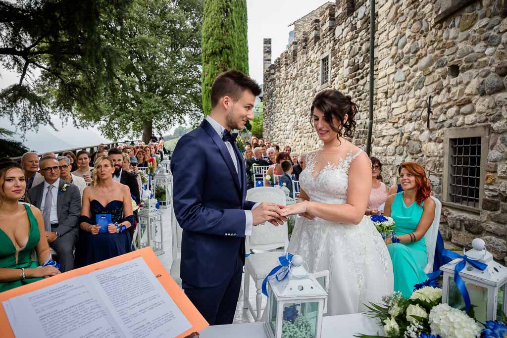 Matrimonio Castello di Rossino di Lecco Claudia e Jacopo