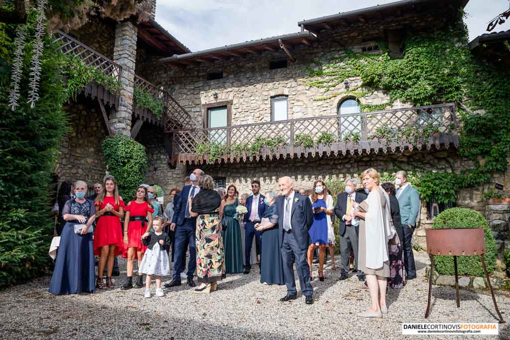 Fotografie Matrimonio Castello di Monasterolo Bergamo di Eleonora e Stefano