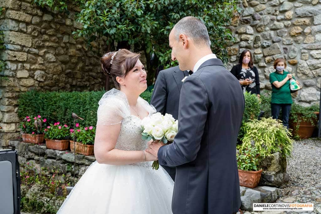 Fotografie Matrimonio Castello di Monasterolo Bergamo di Eleonora e Stefano