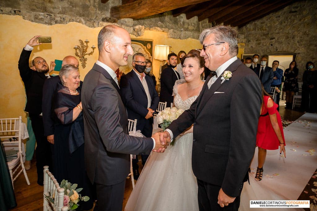 Fotografie Matrimonio Castello di Monasterolo Bergamo di Eleonora e Stefano