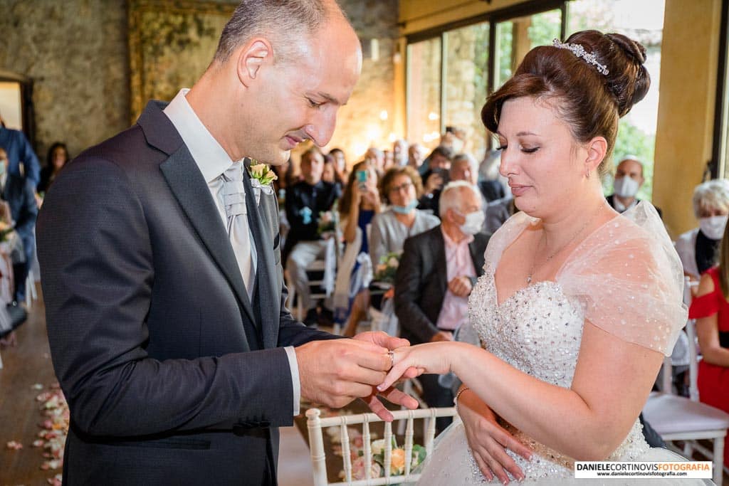 Fotografie Matrimonio Castello di Monasterolo Bergamo di Eleonora e Stefano