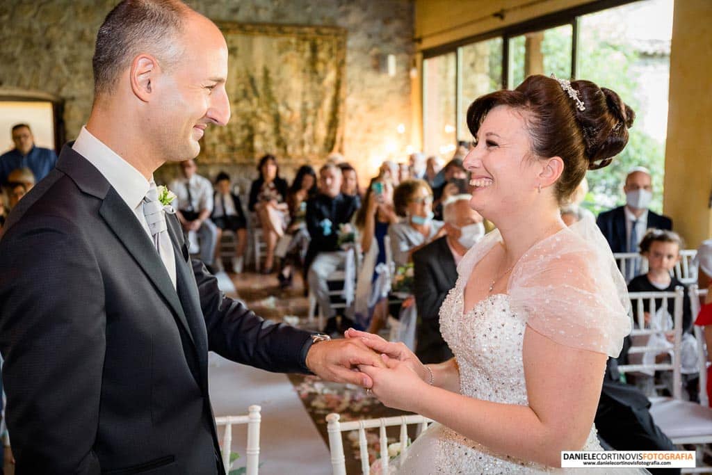Fotografie Matrimonio Castello di Monasterolo Bergamo di Eleonora e Stefano
