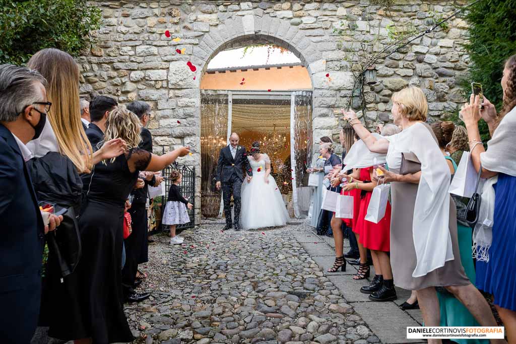 Fotografie Matrimonio Castello di Monasterolo Bergamo di Eleonora e Stefano