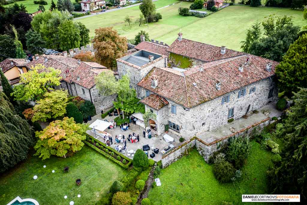 Fotografie Matrimonio Castello di Monasterolo Bergamo di Eleonora e Stefano