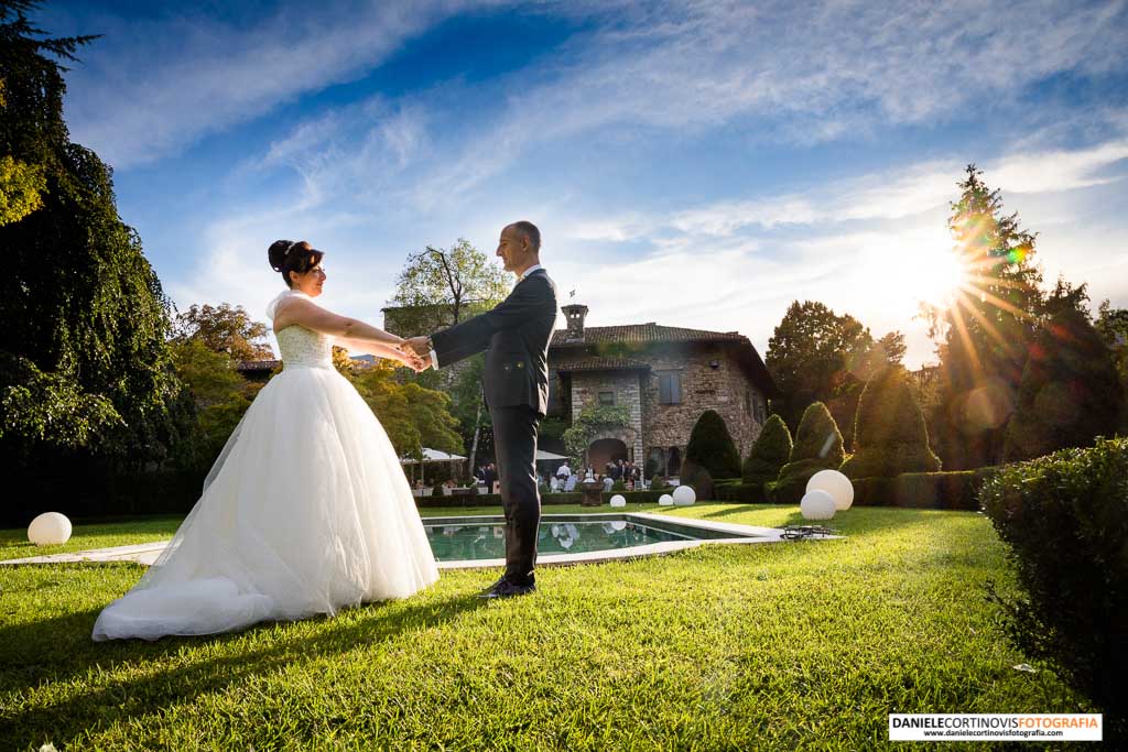 Fotografie Matrimonio Castello di Monasterolo Bergamo di Eleonora e Stefano