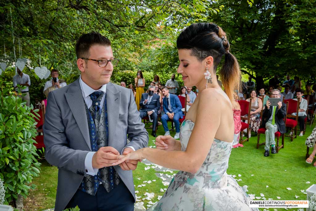 Fotografie Matrimonio Villa Canton Bergamo Sefora e Marco