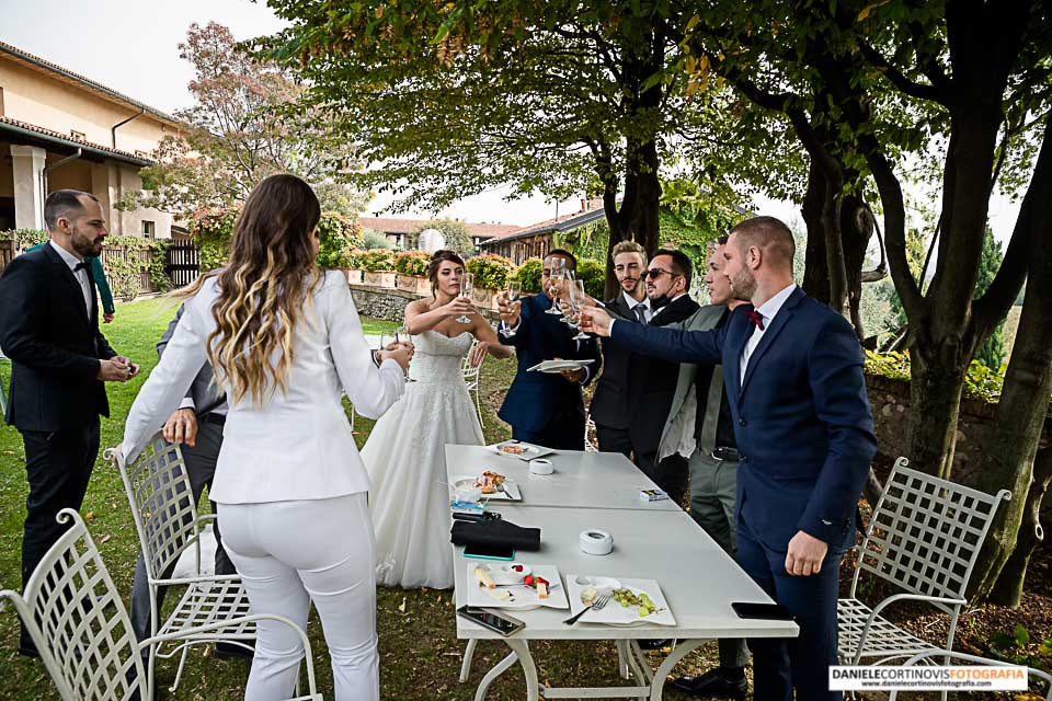 Fotografie Matrimonio Bergamo Borgo Santa Giulia Valentina e Nicolas